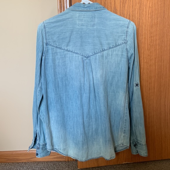 Express denim button down - Picture 4 of 4